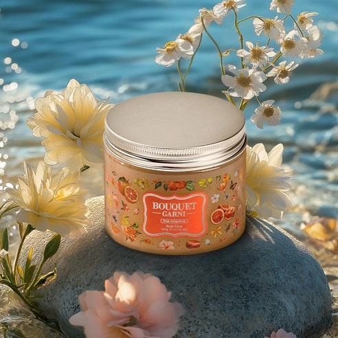 Sugar Body Scrub [Pink Grapefruit], 500g, 1pack - Image 3