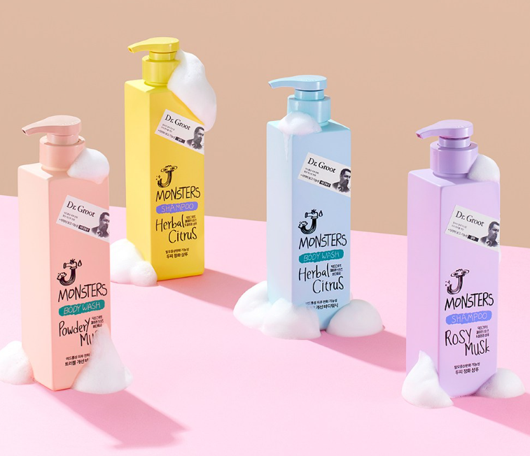 J.Monsters Scalp Purifying Shampoo [Rosy Musk], 400g, 1pack - Image 2