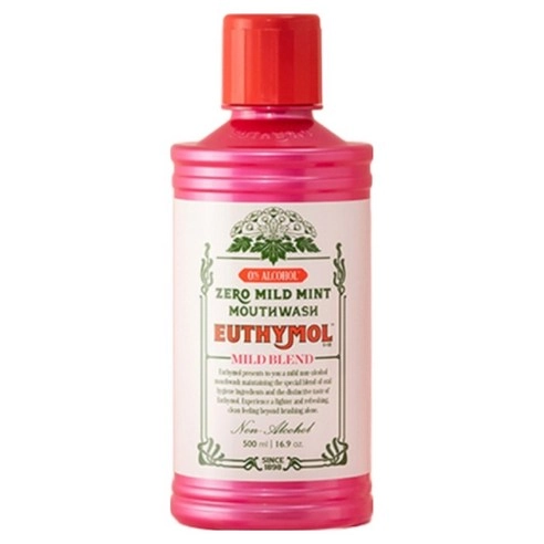 Alcohol-Free Mouthwash [Zero Mild Mint], 500ml - Image 2