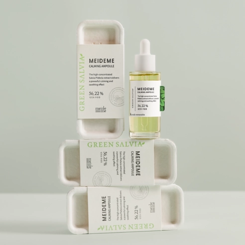 Green Salvia Calming Ampoule, 50ml, 1pack - Image 2