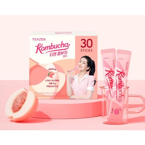 [UK EXCLUSIVE] Kombucha [Peach], 30ea, 1pack - Image 2