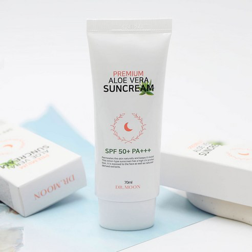 Premium Aloe Vera Sun Cream [SPF50+/PA+++], 500ml, 1pack - Image 8