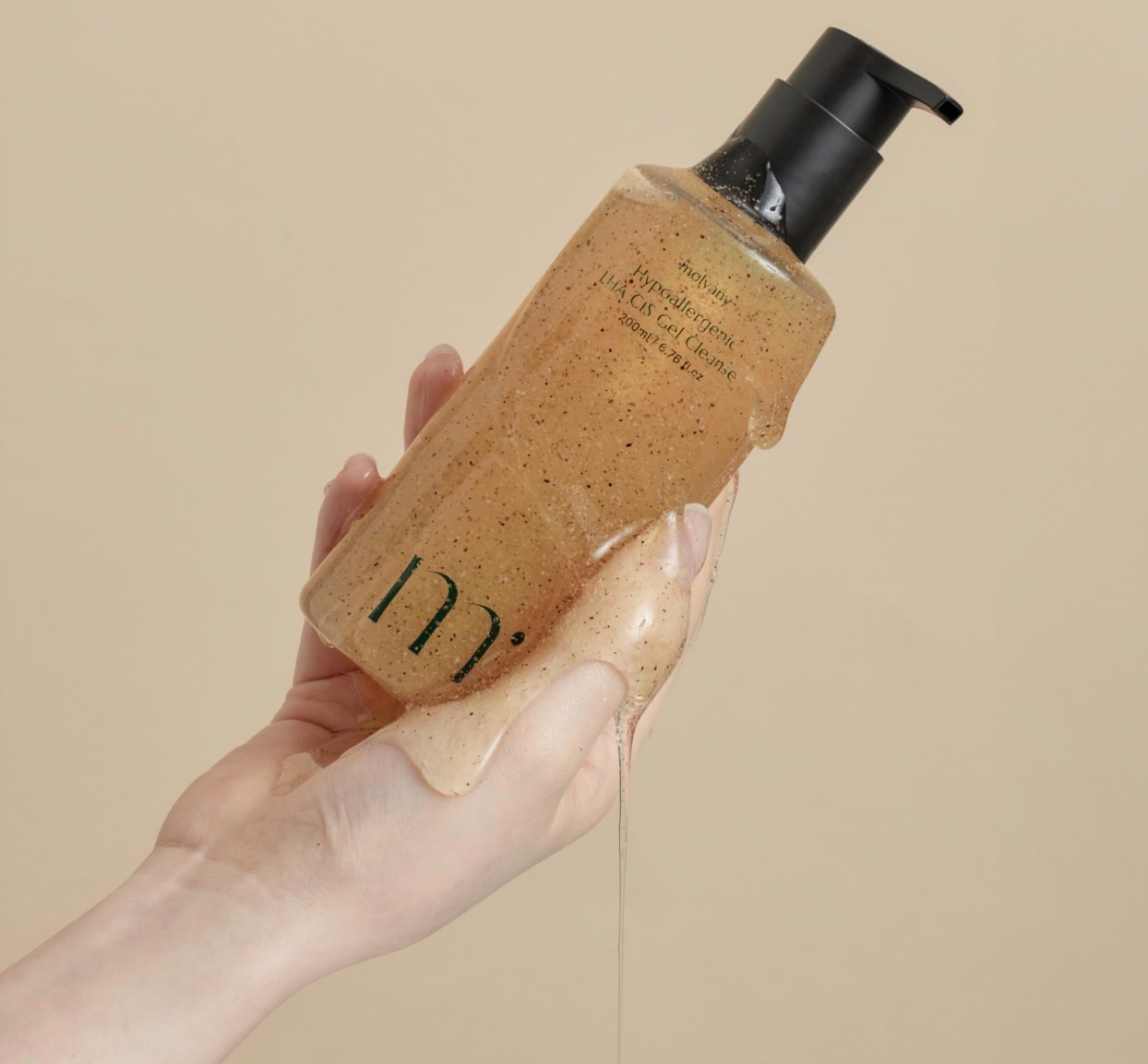 Hypoallergenic LHA C/S Gel Cleanser, 200ml, 1pack - Image 3