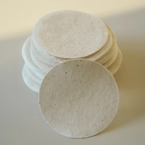 Unbleached Pure Cotton Pads, 60ea, 1pack - Image 2