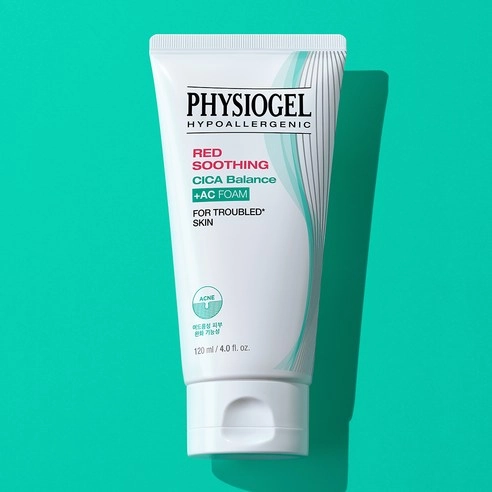 Red Soothing Cica Balance Plus AC Foam, 120ml, 1pack - Image 2