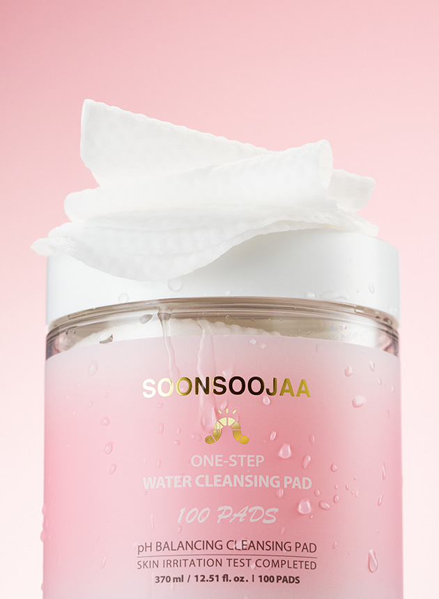 One-Step Water Cleansing Pad, 100ea, 1pack - Image 2