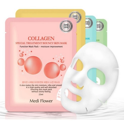 Collagen Special Treatment Bouncy Skin Mask, 30ea, 1pack - Image 2