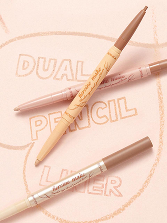 Heroine Make Under Eye Dual Pencil Liner, 0.35g, 02 Sparkle Volume, 1pack - Image 2