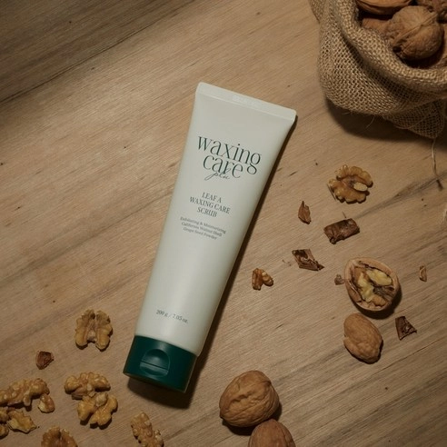 Leaf A Waxing Care Body Scrub, 200g, 1pack - Image 2