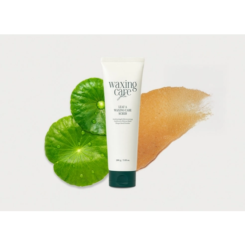 Leaf A Waxing Care Body Scrub, 200g, 1pack - Image 6
