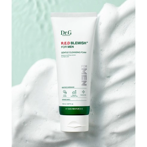 Red Blemish For Men Gentle Cleansing Foam, 150ml, 1pack - Image 4