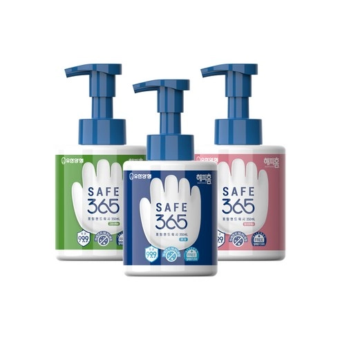 Happy Home SAFE 365 Foaming Hand Wash [Pink Forest Scent], 350ml, 1pack - Image 3