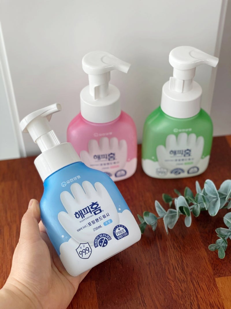 Happy Home SAFE 365 Foaming Hand Wash [Pink Forest Scent], 350ml, 1pack - Image 2