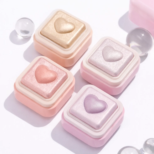 Milk Bling Heartlighter, 2g, 01 Peach Heart, 1pack - Image 2