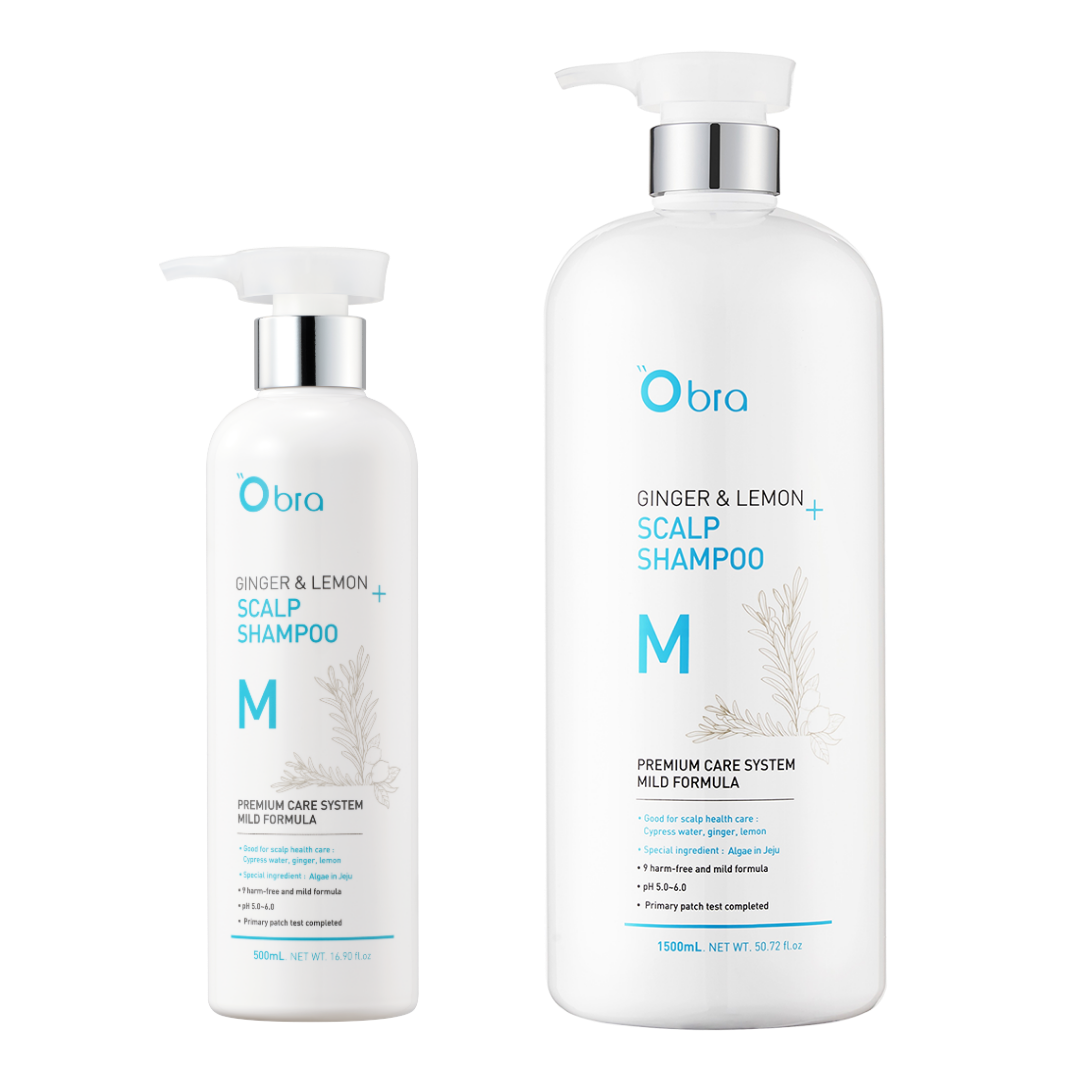 Ginger & Lemon Scalp Care Shampoo, 500ml, 1pack - Image 2