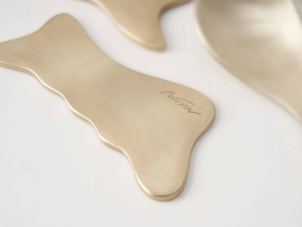Bangjja Brass Gua Sha Massager, 1ea - Image 4