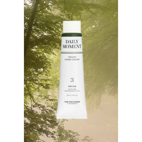 Daily Moment Vegan Hand Cream [Afternoon Park], 30ml, 1pack - Image 2