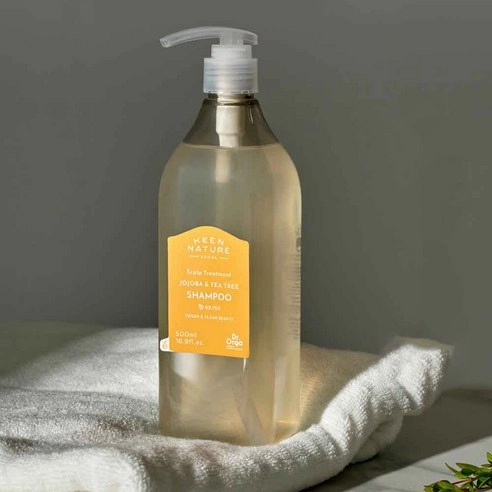 Scalp Treatment Jojoba & Tea Tree Vegan Shampoo, 500ml, 1pack - Image 3