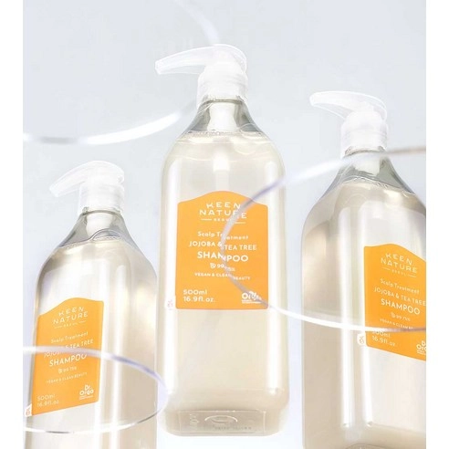 Scalp Treatment Jojoba & Tea Tree Vegan Shampoo, 500ml, 1pack - Image 4