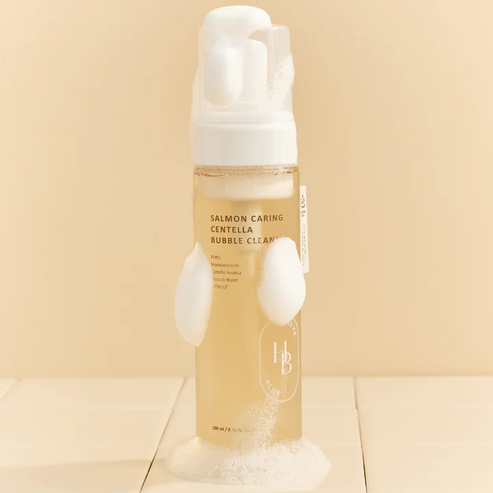 Salmon Caring Centella Bubble Cleanser - Image 2