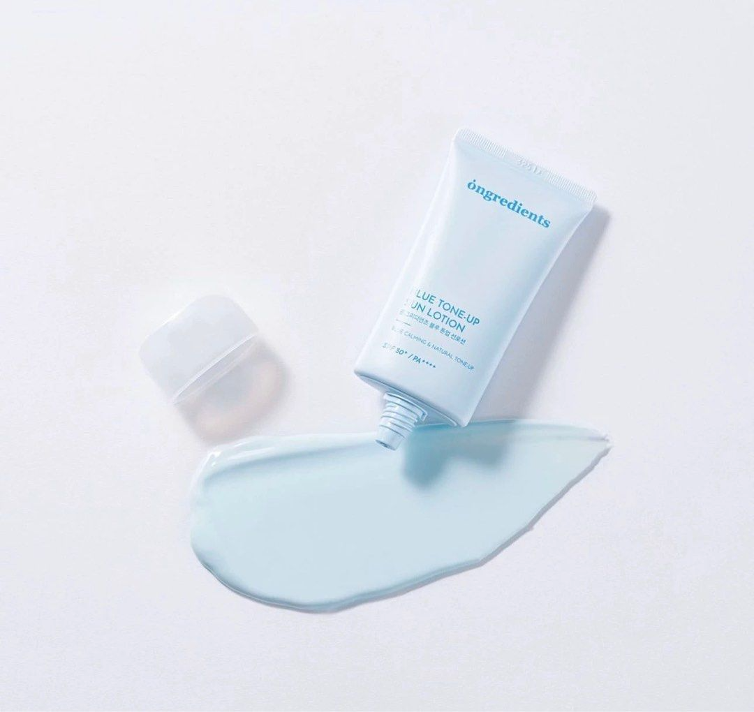 Blue Tone-Up Sun Lotion [SPF50+/PA++++], 50ml, 1pack - Image 3
