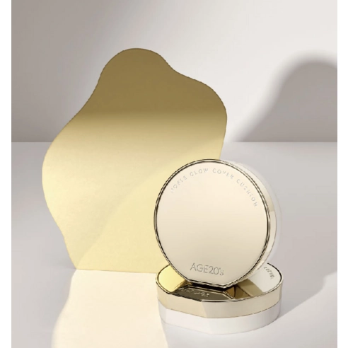 Noble Glow Cover Cushion [SPF40/PA+++], 2ea, 21 Neutral Ivory, 1set - Image 3