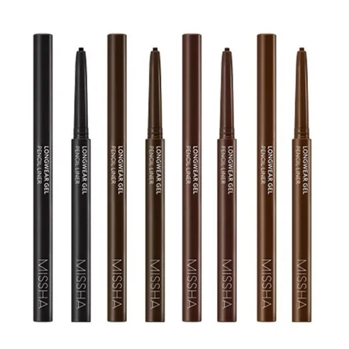 Long Wear Gel Pencil Liner, 0.14g, Pecan Brown, 1pack - Image 2