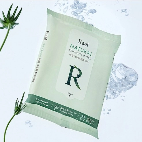 Natural Feminine Wipes, 10eax5, 1pack - Image 2