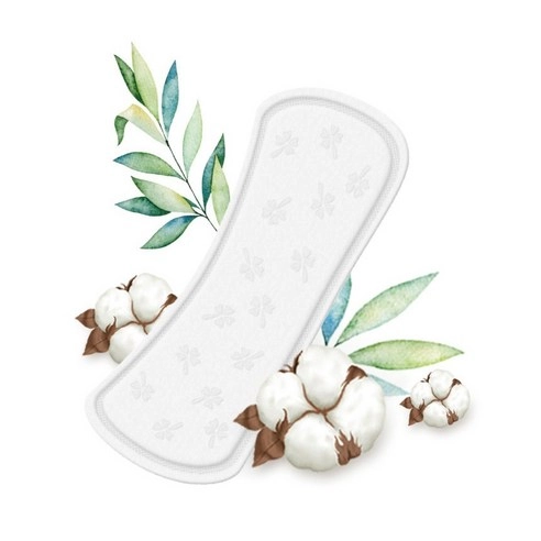 Daily Cotton Long Pantyliner, 81ea, 1pack - Image 5