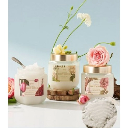 Perfumed Sea Salt Body Scrub [Woody Floral], 500g, 1pack - Image 5