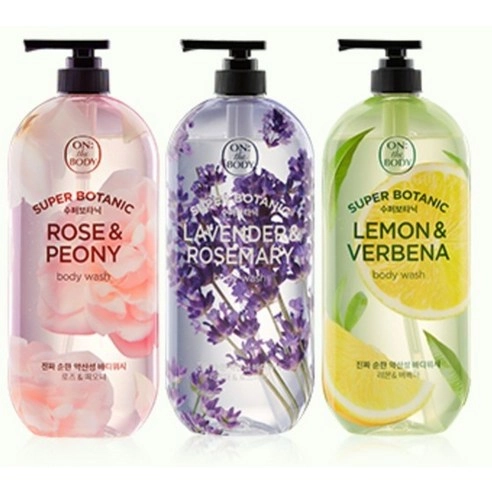 Superbotanic Body Wash [Lavender and Rosemary], 900g, 1pack - Image 3