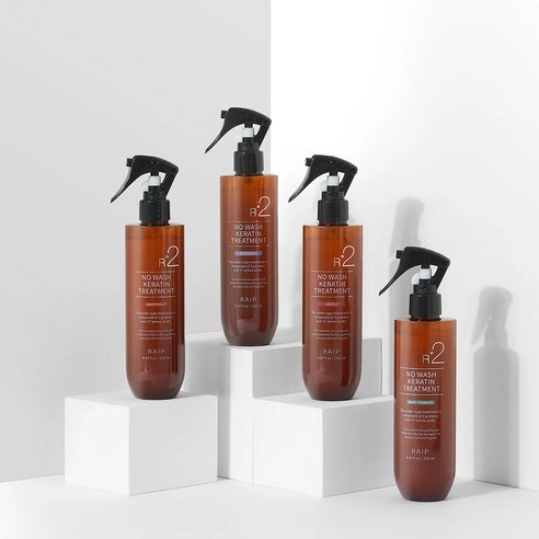 R2 Leave-In Keratin Treatment [Unscented], 250ml+250ml - Image 3