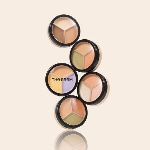 Cover Perfection Triple Pot Concealer, 13.5g, 02 Contour Beige, 1pack - Image 2