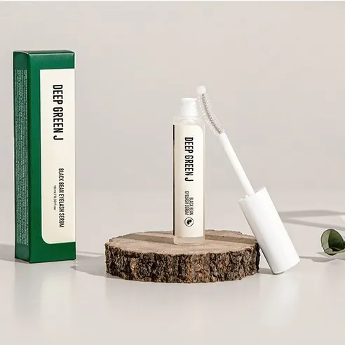 Deep Green Black Soybean Eyelash Nourishing Serum, 10ml, 1pack - Image 2