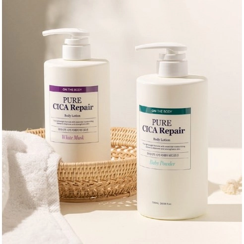 Pure Cica Repair Body Lotion [White Musk Scent], 730ml, 1pack - Image 3