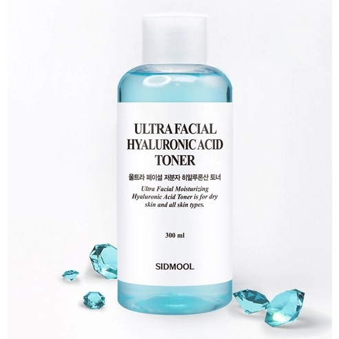 Ultra Facial Moisturizing Low Molecular Hyaluronic Acid Toner, 300ml, 1pack - Image 3