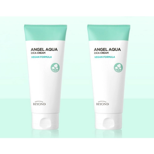 Angel Aqua Cica Cream, 150ml+150ml, 1set - Image 4