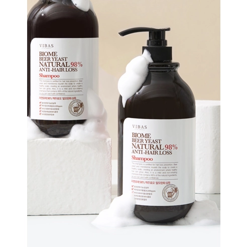 Biome Beer Yeast Anti-Hair Loss Shampoo, 1000g, 1pack - Image 6
