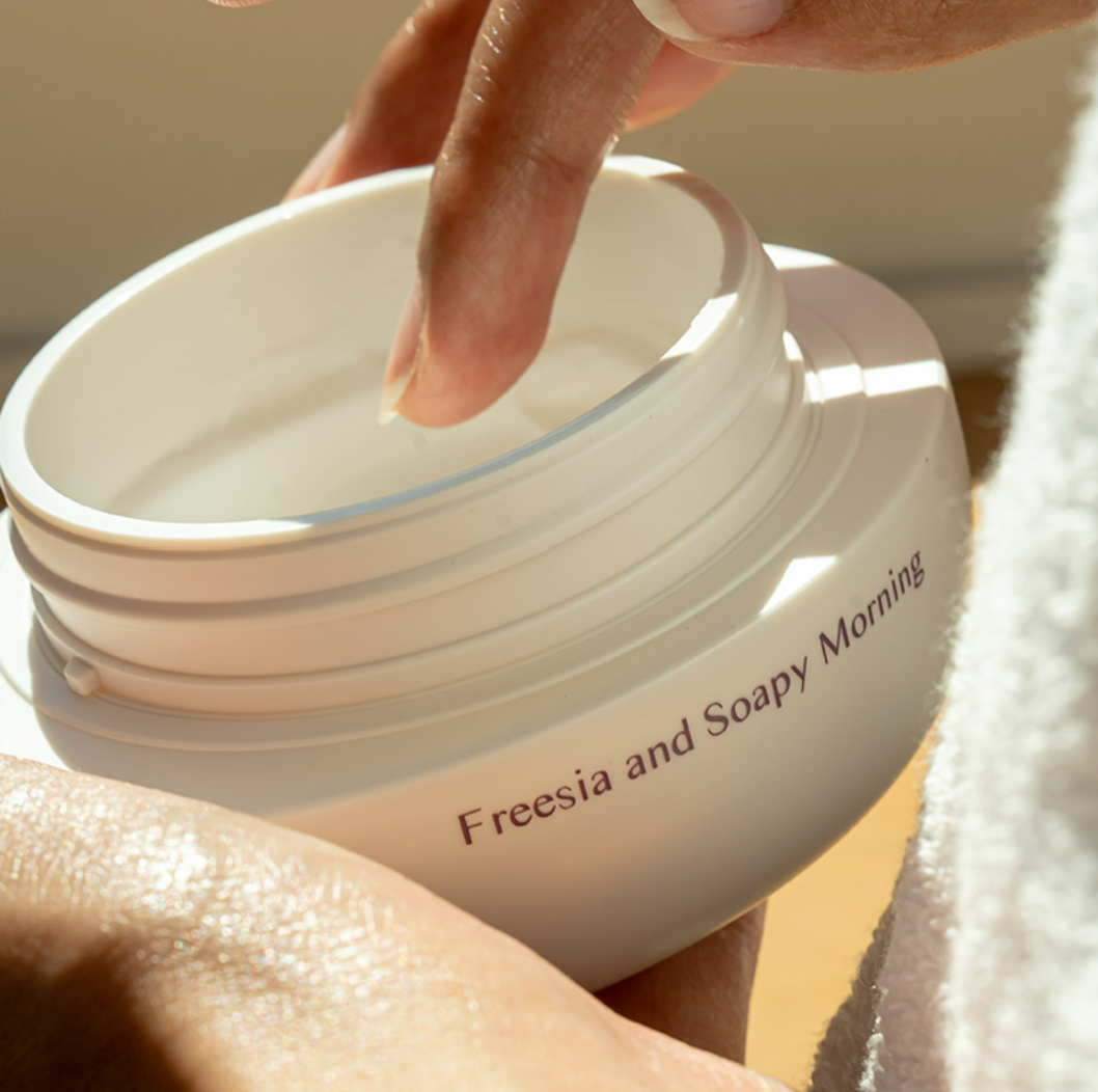 Body Cream [Freesia & Sophie Morning], 175ml, 1pack - Image 3