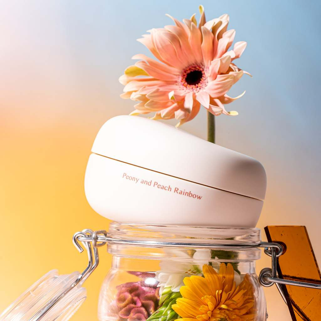 Body Cream [Peony and Peach Rainbow], 175ml, 1pack - Image 3