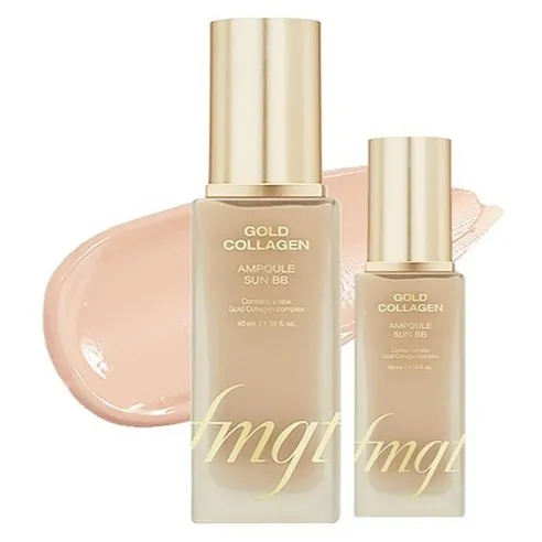 Gold Collagen Ampoule Sun BB [SPF50+/PA+++], 40ml, 1pack - Image 2