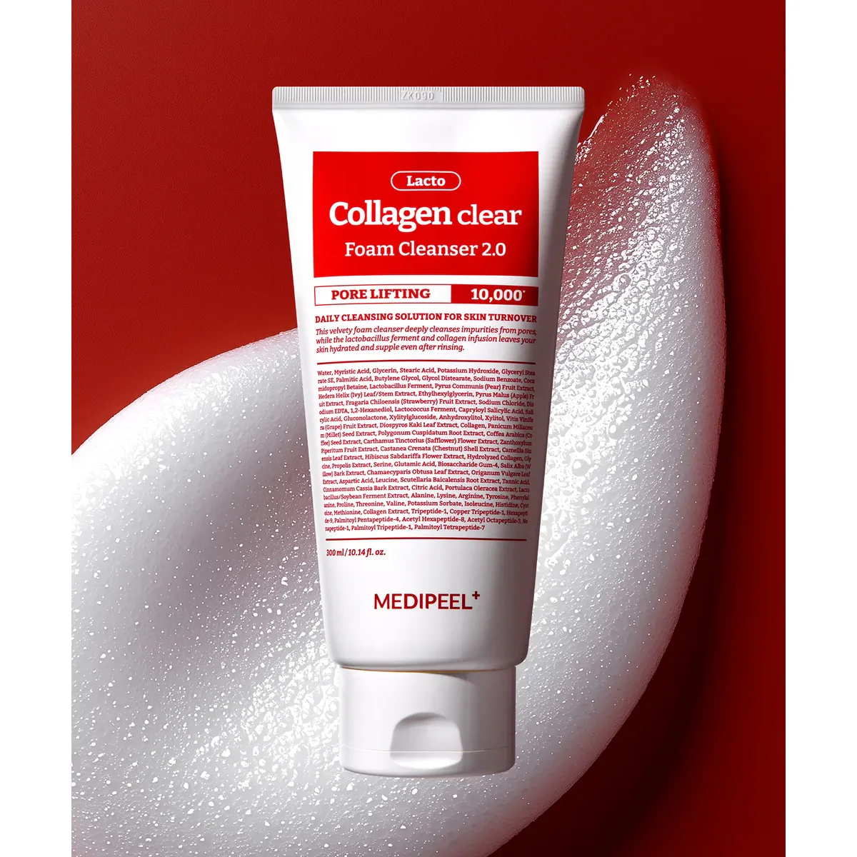 Red Lacto Collagen Clear Foam Cleanser 2.0 - Image 2