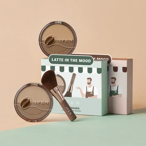 Latte in the Mood Shading, 9.8g, 01 Pecan Brown, 1pack - Image 4