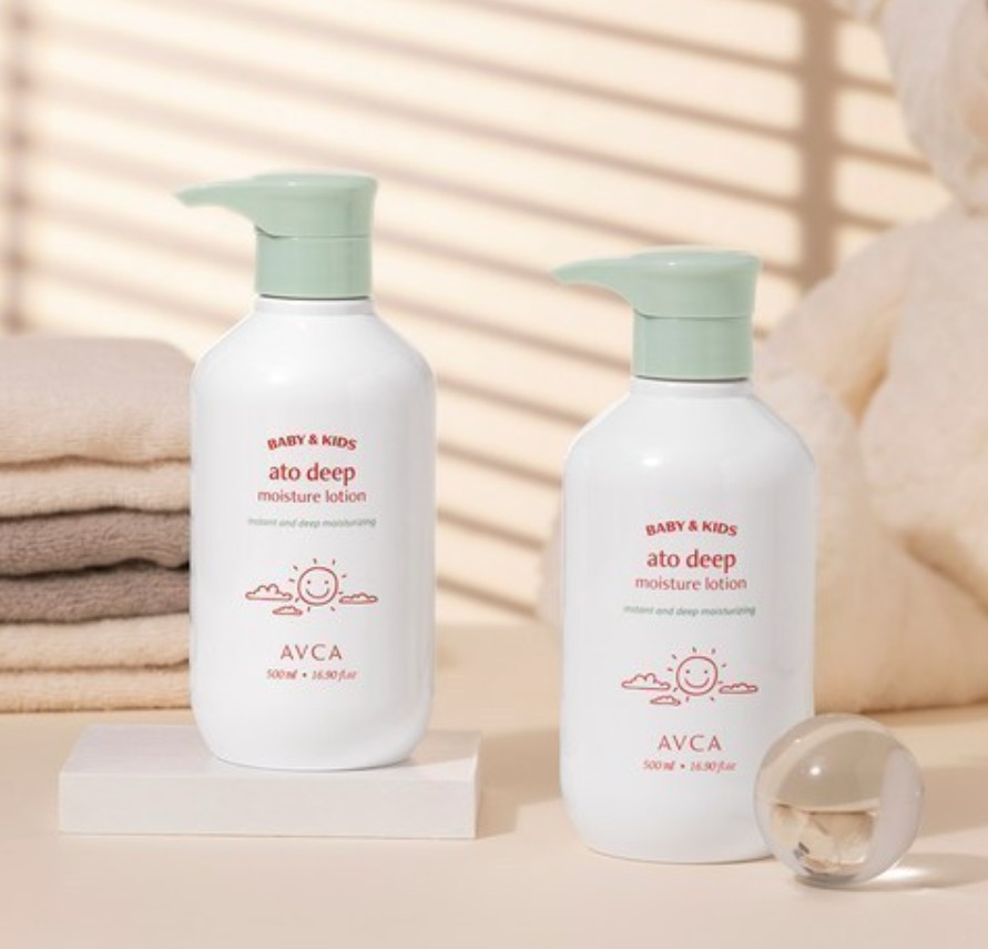 Baby & Kids Ato Deep Moisture Lotion [Unscented], 500ml, 1pack - Image 2