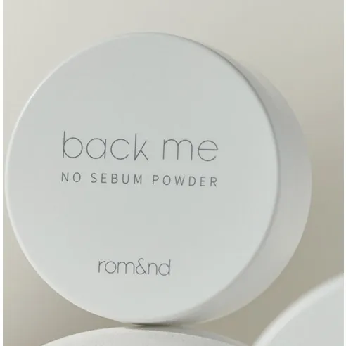 Back Me No-Sebum Powder, 5g, White, 1pack - Image 3