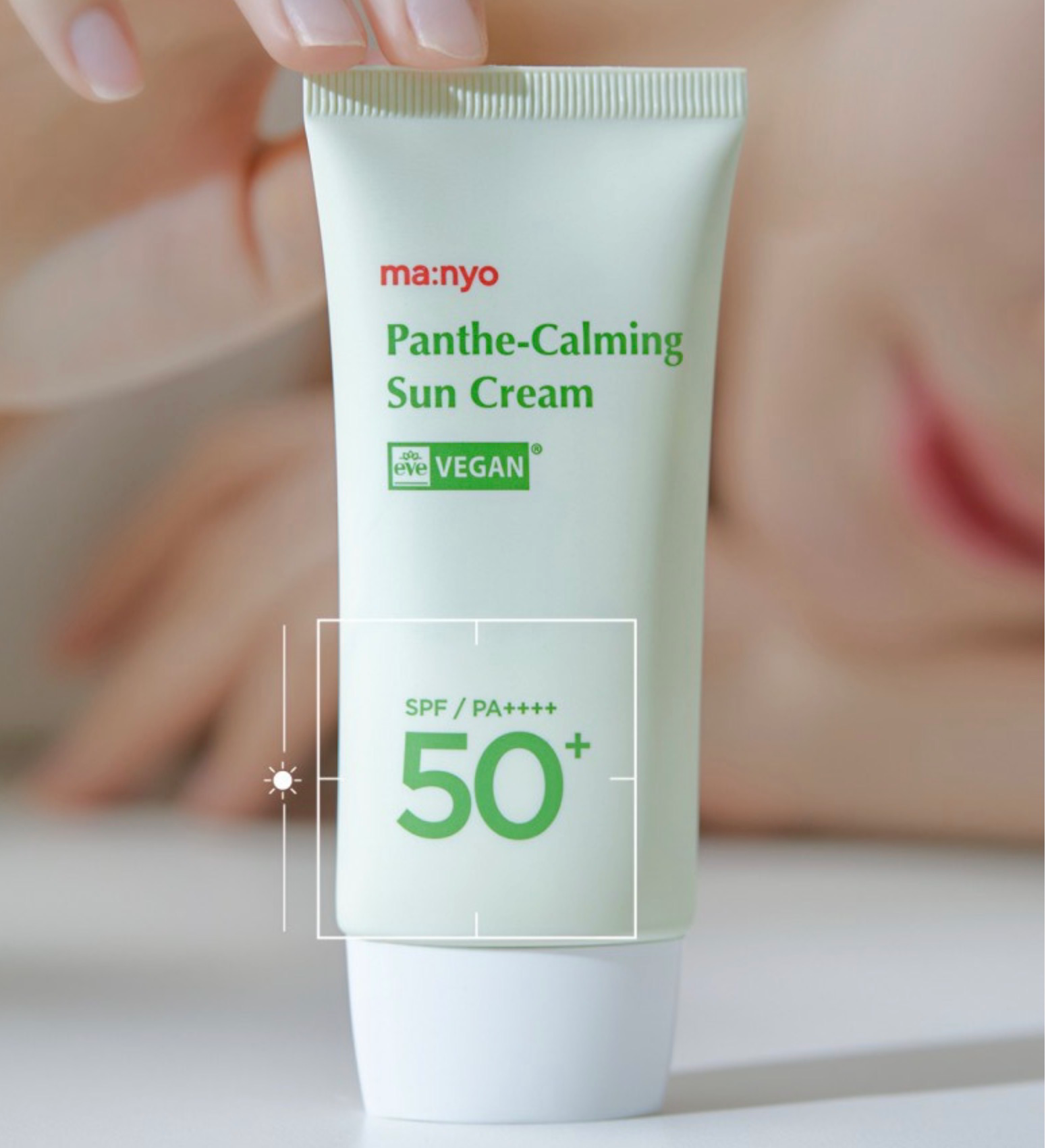 Panthe Calming Sun Cream [SPF50+/PA++++], 50ml, 1pack - Image 2