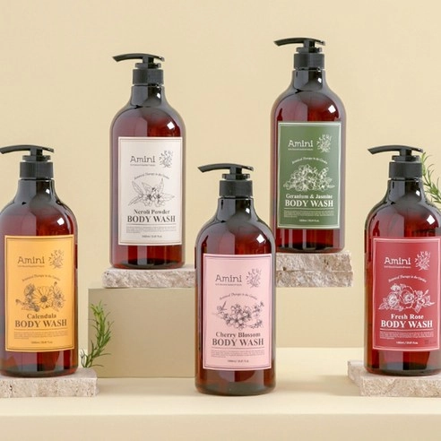 Flower Therapy Body Wash [Fresh Rose], 1,000ml, 1pack - Image 4