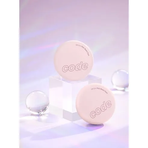 Oil Cut Pink Beam Pact, 8g, Pink, 1pack - Image 2
