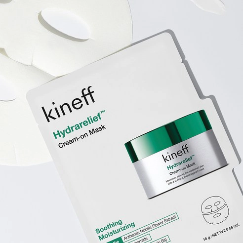 Hydra Relief Cream-On Mask, 16g*5ea, 1pack - Image 3