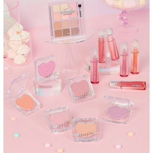 Heart Pop Blusher, 4g, Lovely Frappe, 1pack - Image 2